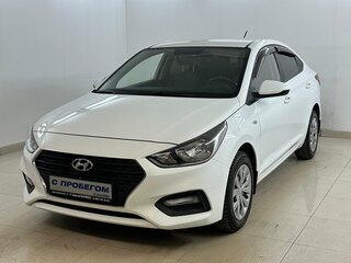2017 Hyundai Solaris II, белый, 895000 рублей, вид 1