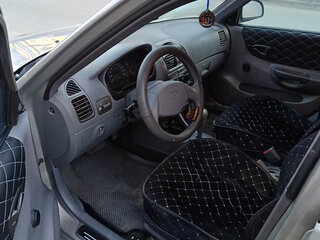 2008 Hyundai Accent ТагАЗ II, бежевый, 570000 рублей, вид 4