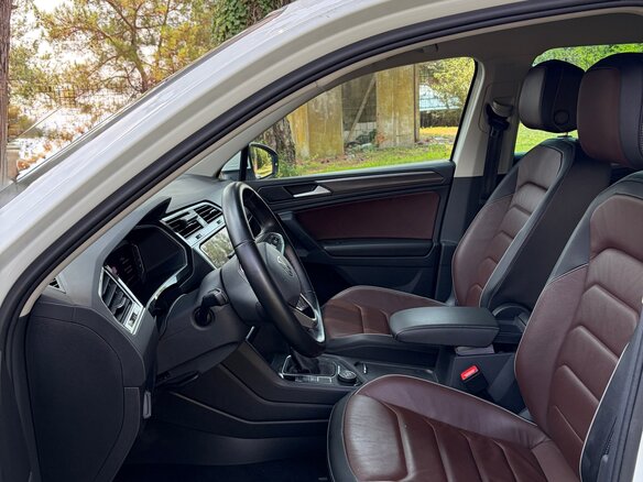 2021 Volkswagen Tiguan II Рестайлинг, белый - вид 5