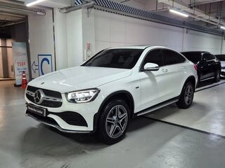 2022 Mercedes-Benz GLC Coupe 300 e I (C253) Рестайлинг, белый, 5000010 рублей, вид 2