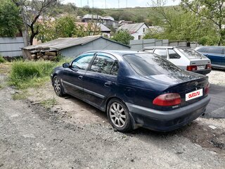 2002 Toyota Avensis I Рестайлинг, синий, 320000 рублей, вид 3