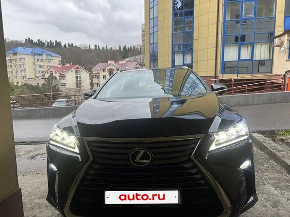 2019 Lexus RX 300 IV Рестайлинг, чёрный, 4250000 рублей