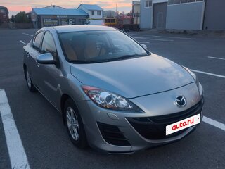 2010 Mazda 3 II (BL), серебристый, 850000 рублей, вид 3