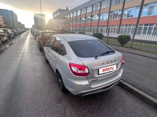 2019 Lada (ВАЗ) Granta I Рестайлинг, серебристый, 695000 рублей, вид 5