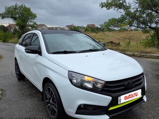2021 Lada (ВАЗ) Vesta SW I, белый, 1230000 рублей, вид 2