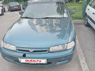 1994 Mazda 626 IV (GE), синий, 180000 рублей, вид 2