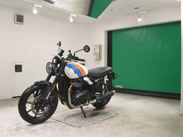2025 Triumph Speed Twin, белый, 1050000 рублей - вид 3