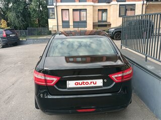 2017 Lada (ВАЗ) Vesta I, чёрный, 670000 рублей, вид 3