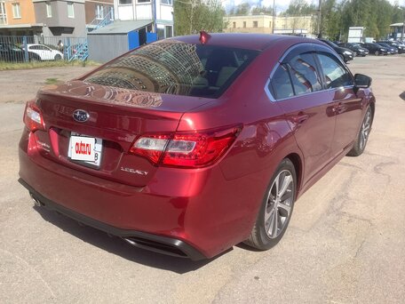 2019 Subaru Legacy VI Рестайлинг, красный, 2159000 рублей, вид 4