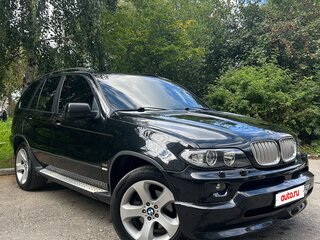 2004 BMW X5 3.0i I (E53) Рестайлинг, чёрный, 1070000 рублей, вид 2