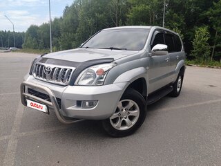 2006 Toyota Land Cruiser Prado 5-speed 120 Series, серебристый, 2150000 рублей, вид 1
