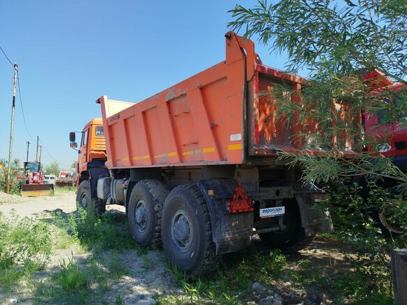 2020 КамАЗ 65222, оранжевый, 1874250 рублей - вид 3