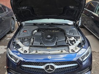 2019 Mercedes-Benz CLS 350 d III (C257), синий, 5500000 рублей, вид 2