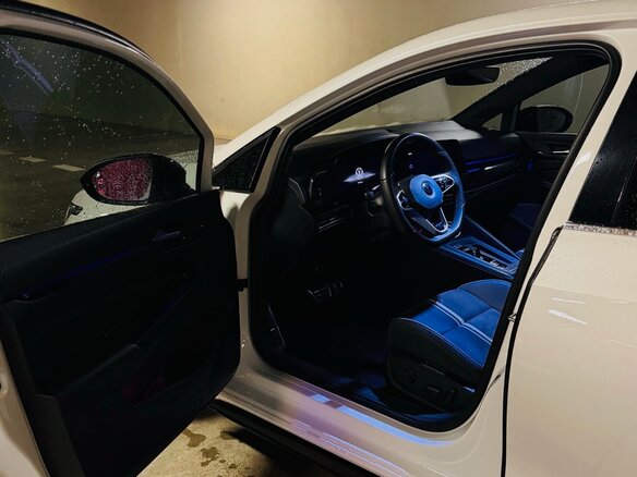 2022 Volkswagen Golf VIII, белый - вид 8