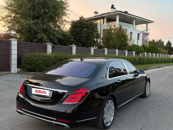 2016 Mercedes-Benz Maybach S-Класс 500 I (X222), чёрный - вид 6
