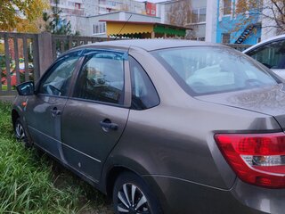2015 Lada (ВАЗ) Granta I, коричневый, 440000 рублей, вид 4