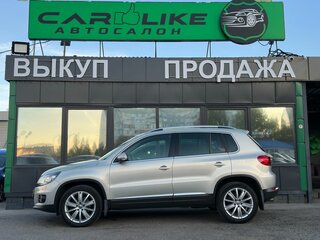 2012 Volkswagen Tiguan I Рестайлинг, бежевый, 1599000 рублей, вид 2