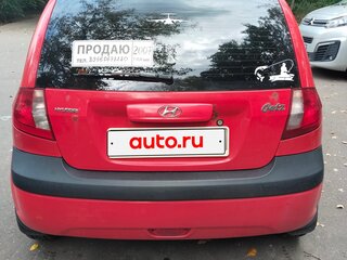 2007 Hyundai Getz I Рестайлинг, красный, 320000 рублей, вид 4