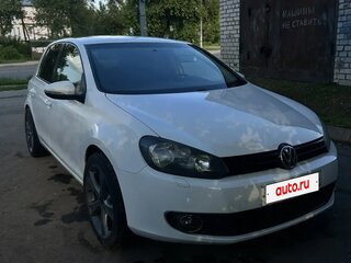 2012 Volkswagen Golf VI, белый, 550000 рублей, вид 5