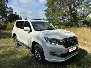 2019 Toyota Land Cruiser Prado 150 Series Рестайлинг 2, белый, 4100000 рублей, вид 2
