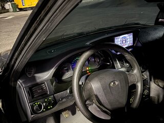 2010 Lada (ВАЗ) Priora I, чёрный, 190000 рублей, вид 5