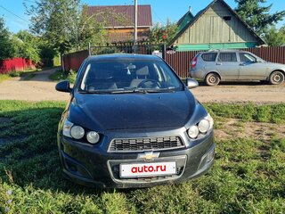 2013 Chevrolet Aveo II, чёрный, 590000 рублей, вид 3