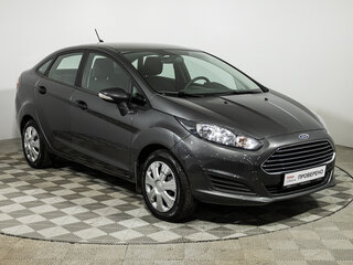 2017 Ford Fiesta Mk6 Рестайлинг, серый, 889700 рублей, вид 3