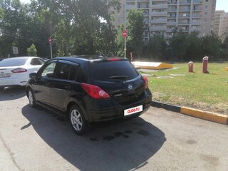 2008 Nissan Tiida I, чёрный, 540000 рублей, вид 5