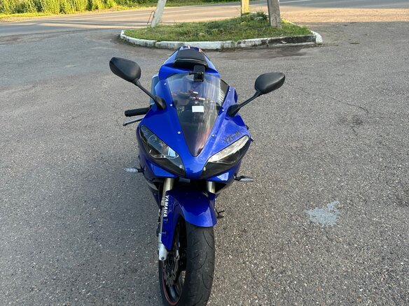 2001 Yamaha YZF-R1, синий, 450000 рублей - вид 1