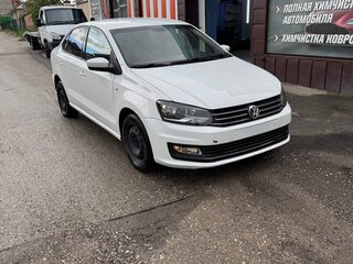 2017 Volkswagen Polo V Рестайлинг, белый, 550000 рублей, вид 4