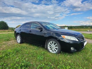 2011 Toyota Camry VI (XV40) Рестайлинг, чёрный, 1350000 рублей, вид 3
