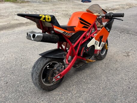 2022 Motax MiniMoto, оранжевый, 20000 рублей, вид 4