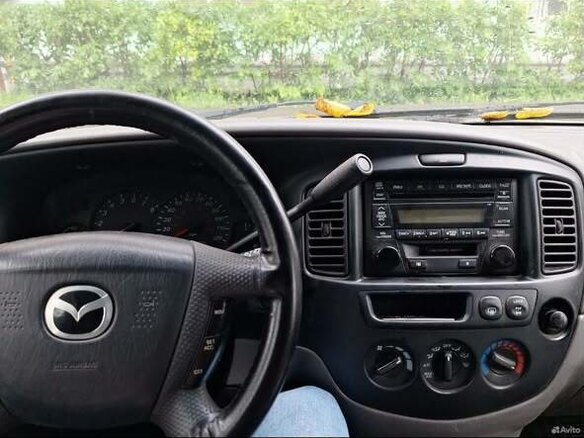 2002 Mazda Tribute I, серый, 150000 рублей - вид 1
