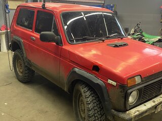 1995 Lada (ВАЗ) 2121 (4x4) I Рестайлинг, красный, 147000 рублей, вид 2