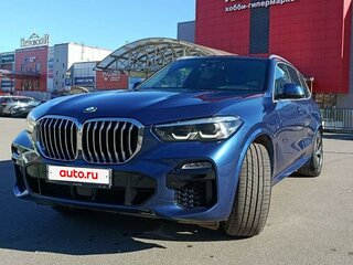 2020 BMW X5 30d IV (G05/G18), синий, 6800000 рублей, вид 2