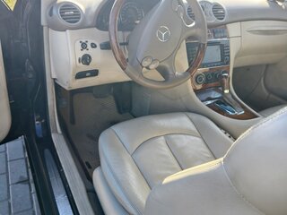 2006 Mercedes-Benz CLK-Класс 280 II (W209) Рестайлинг, чёрный, 760000 рублей, вид 4