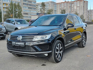2017 Volkswagen Touareg II Рестайлинг, чёрный, 3700000 рублей, вид 1