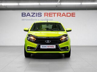 2015 Lada (ВАЗ) Vesta I, зелёный, 620000 рублей, вид 2