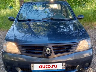 2009 Renault Logan I, серый, 390000 рублей, вид 1