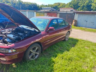 1993 Mitsubishi Galant VII, красный, 65000 рублей, вид 3