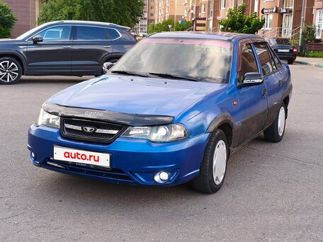 2010 Daewoo Nexia I Рестайлинг, синий, 140000 рублей, вид 3