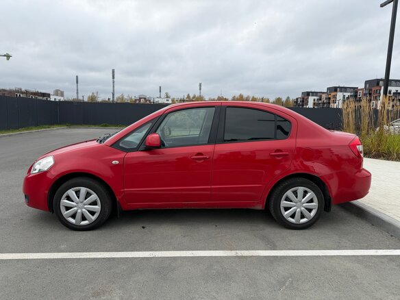 2008 Suzuki SX4 I (Classic), красный, 529000 рублей - вид 6