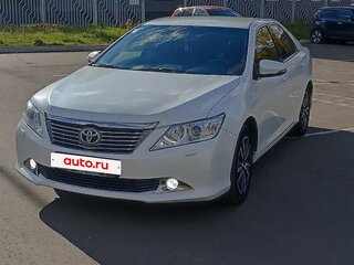 2014 Toyota Camry VII (XV50), белый, 1550000 рублей, вид 1