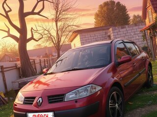 2005 Renault Megane II, красный, 360000 рублей, вид 4