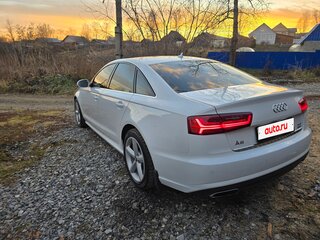 2016 Audi A6 IV (C7) Рестайлинг, белый, 2800000 рублей, вид 4
