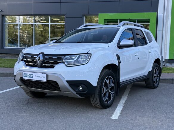 2021 Renault Duster II, белый