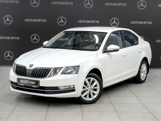 2019 Skoda Octavia III (A7) Рестайлинг, белый, 1300000 рублей, вид 1