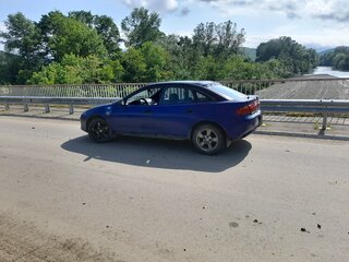 1997 Mazda 323 V (BA), синий, 150000 рублей, вид 3