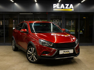 2018 Lada (ВАЗ) Vesta Cross I, красный, 800000 рублей, вид 2