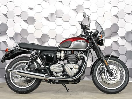 2024 Triumph Bonneville T120, красный, 1299000 рублей, вид 3